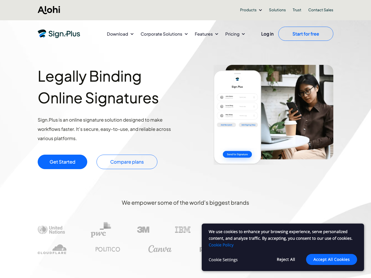 SIGN.PLUS screenshot