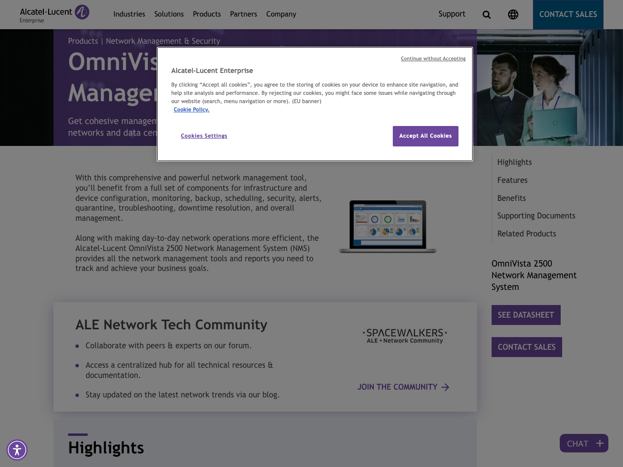 OmniVista screenshot