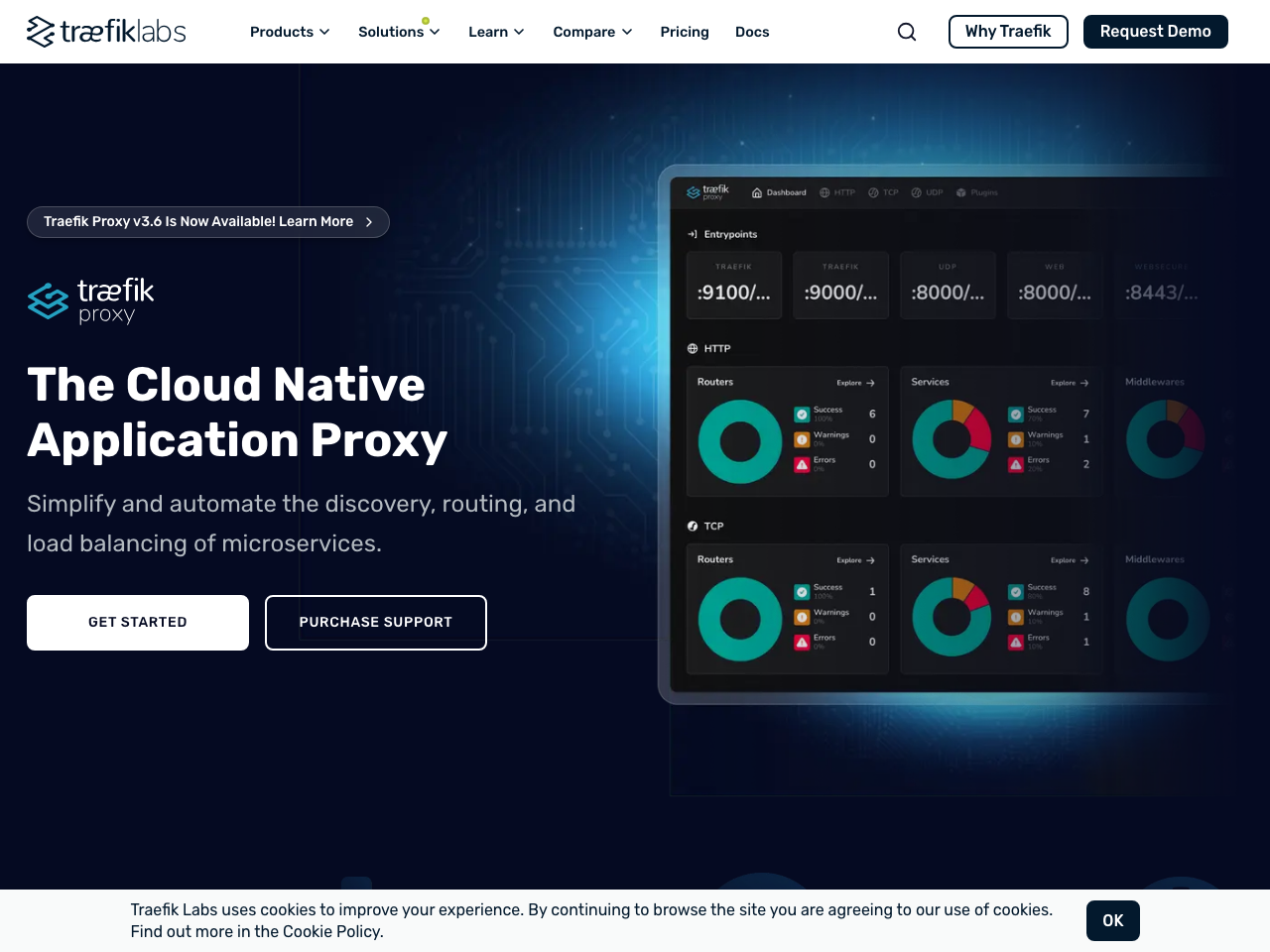 Traefik Proxy screenshot