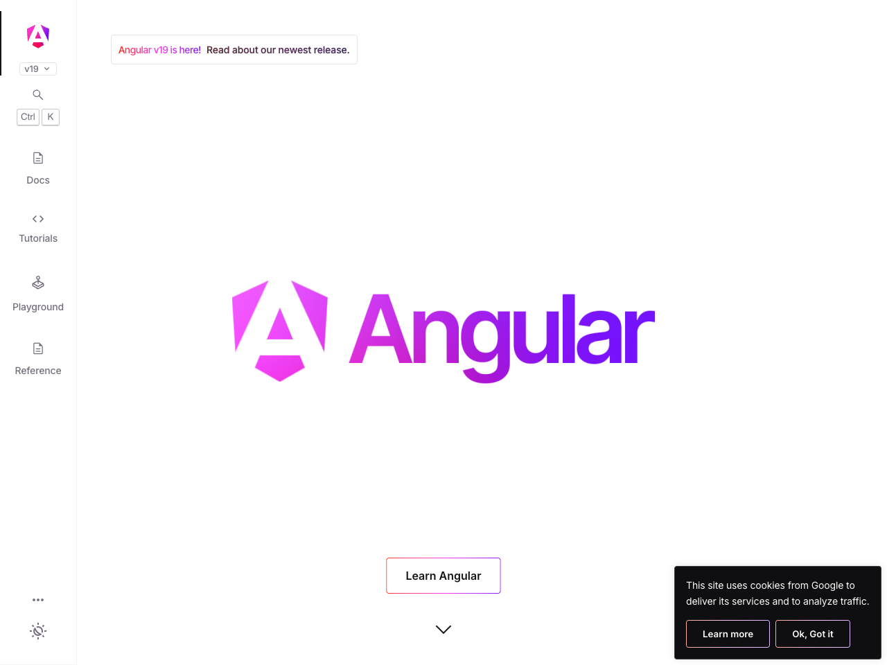 Angular screenshot