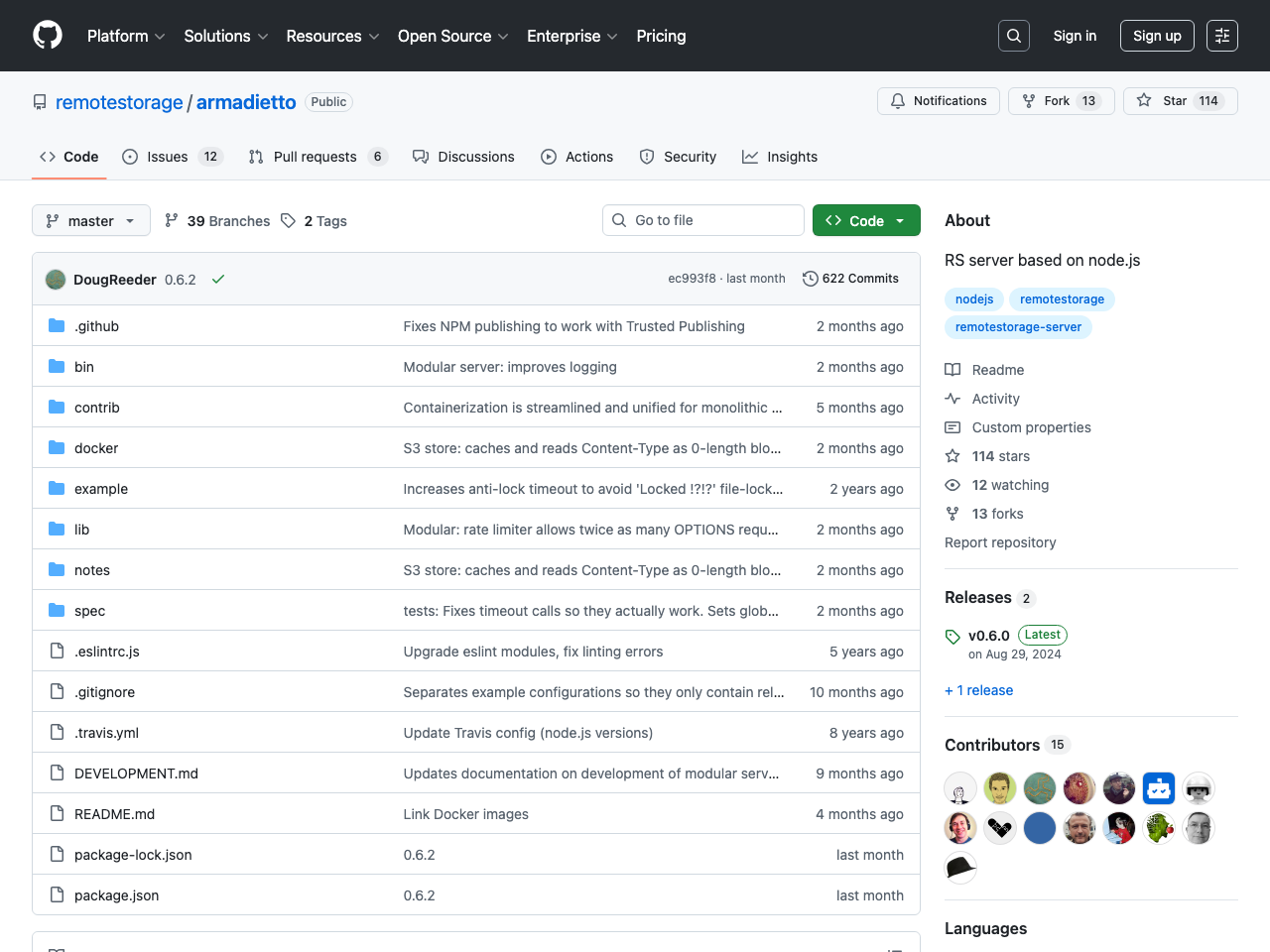 Armadietto screenshot