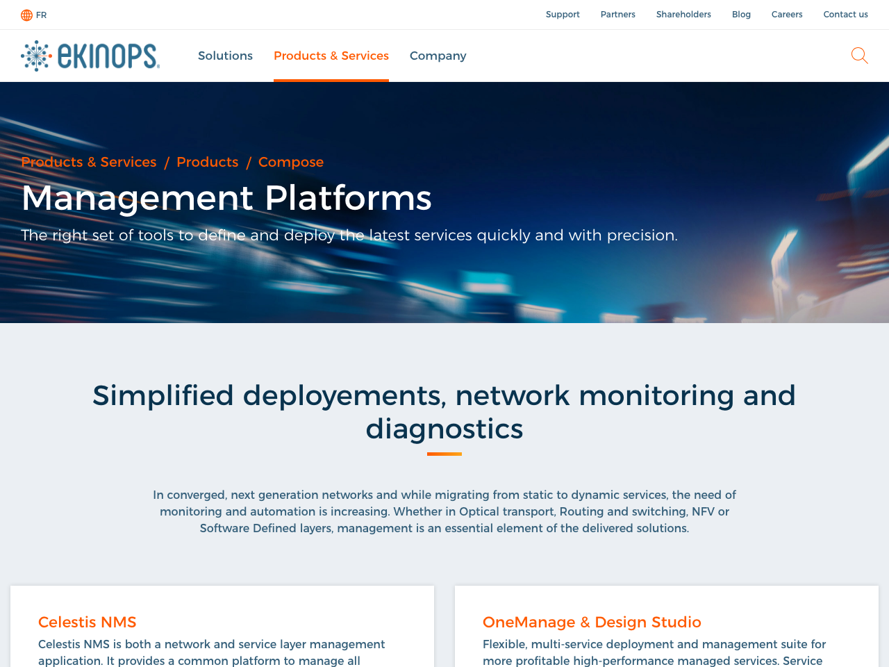 Compose Management Platforms screenshot