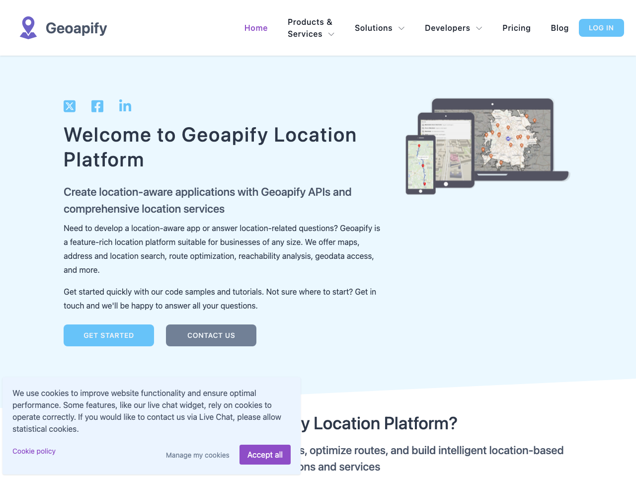 Geoapify screenshot