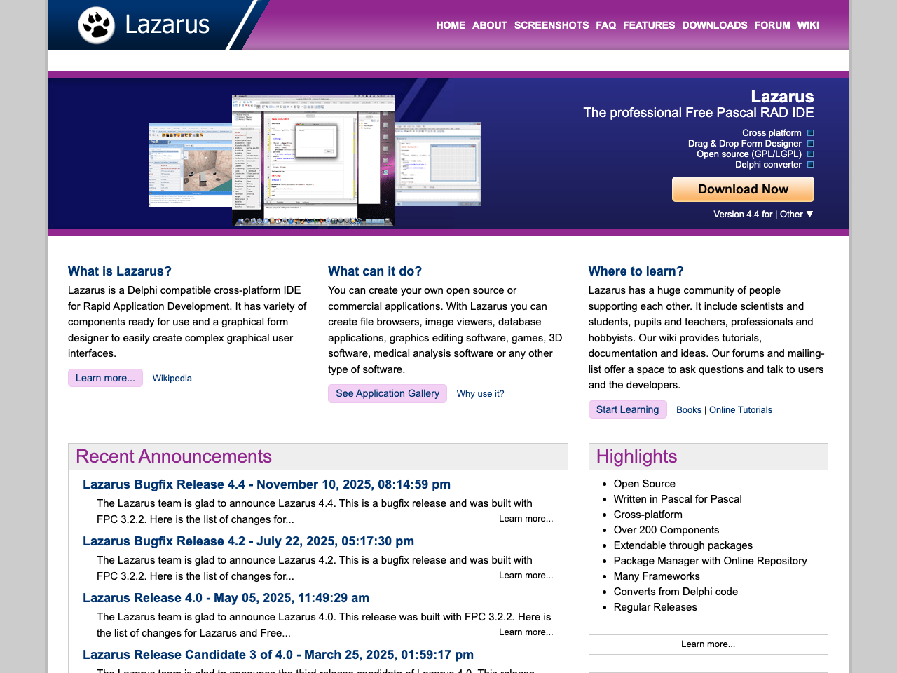 Lazarus IDE screenshot
