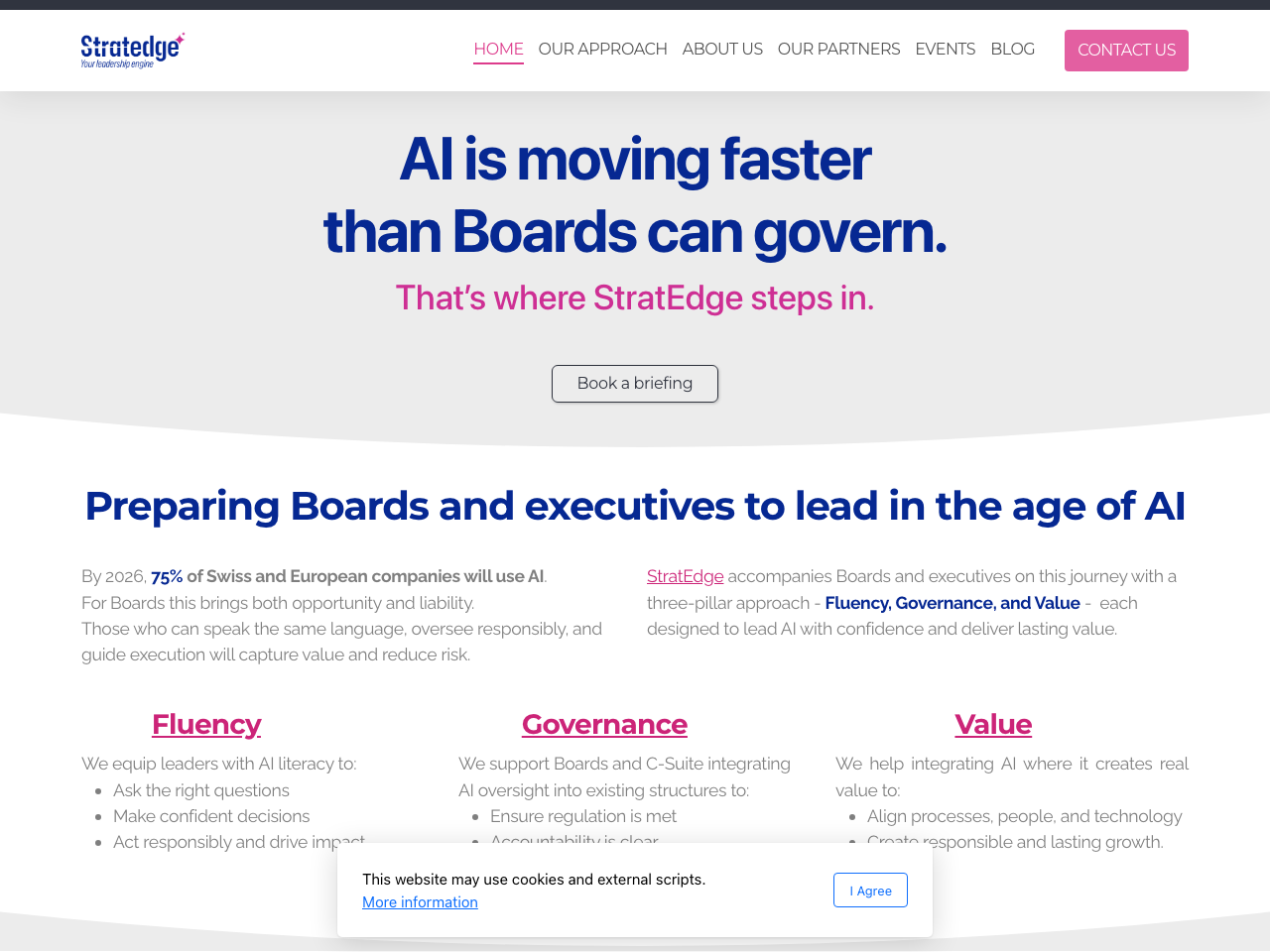 Stratedge screenshot