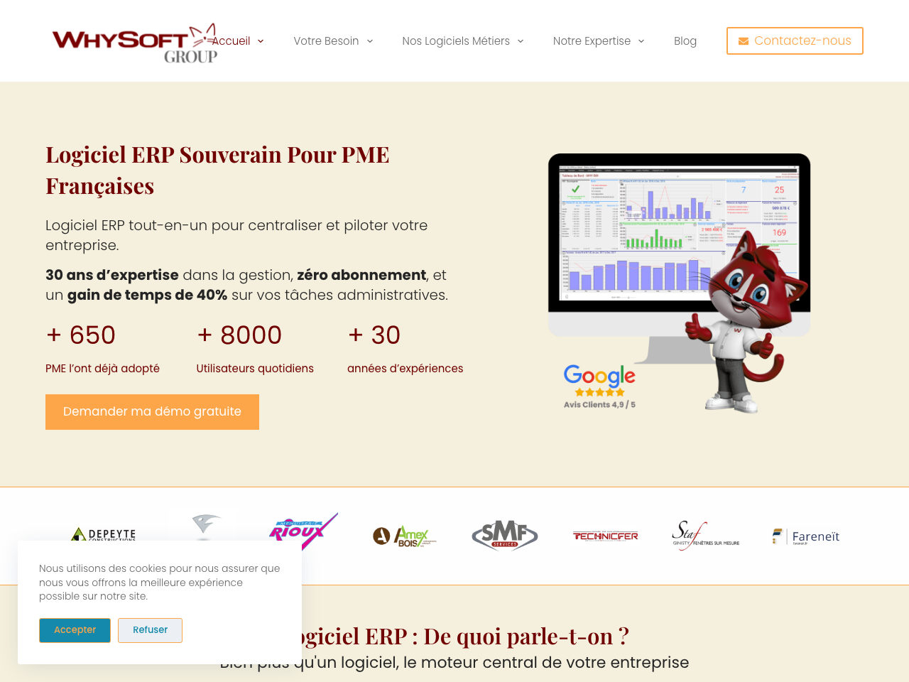 WHYSOFT GROUP screenshot