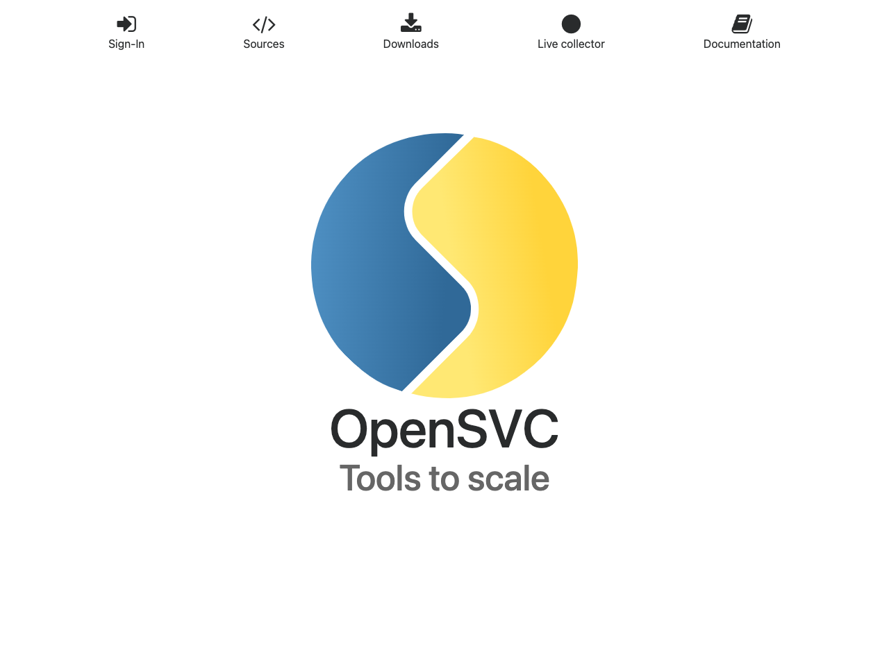 OpenSVC screenshot