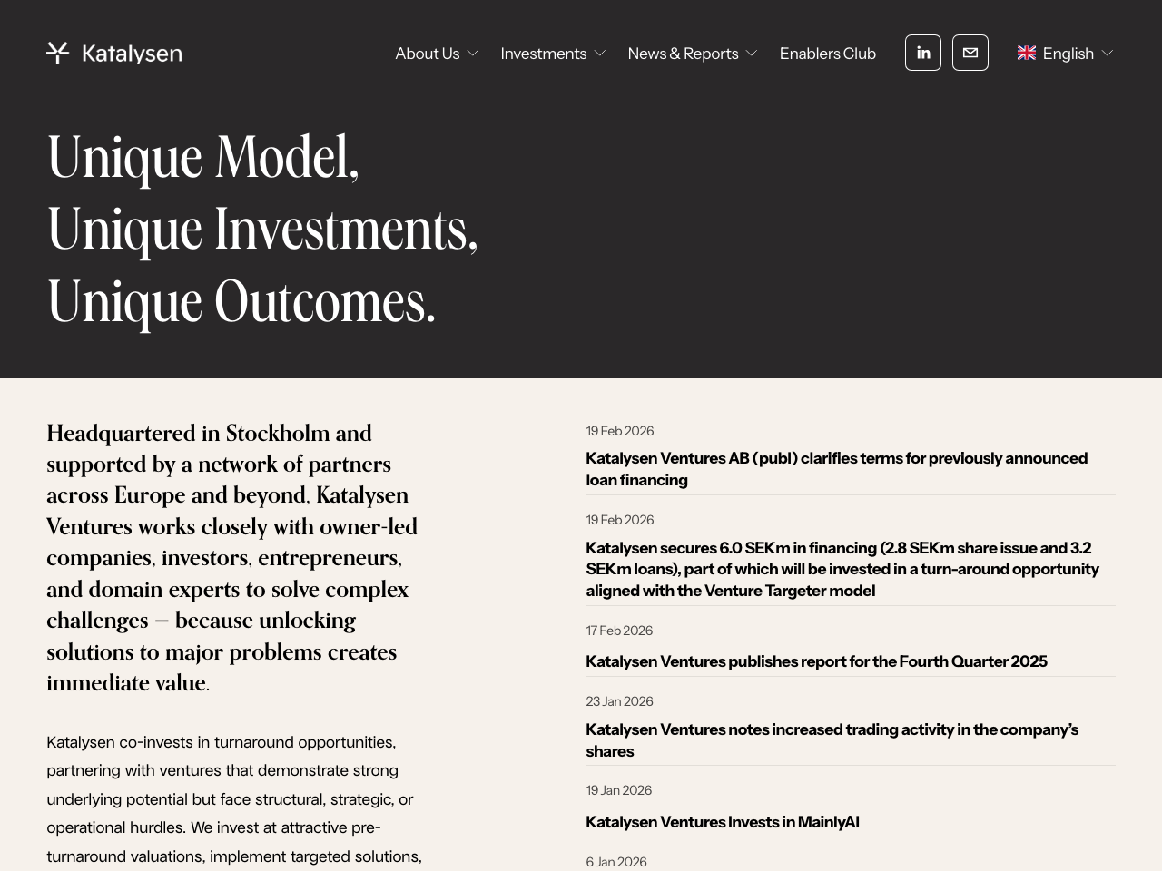 Katalysen Ventures AB screenshot