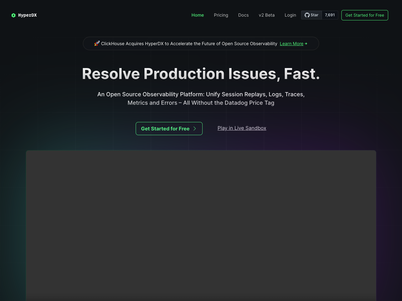 hyperdx screenshot