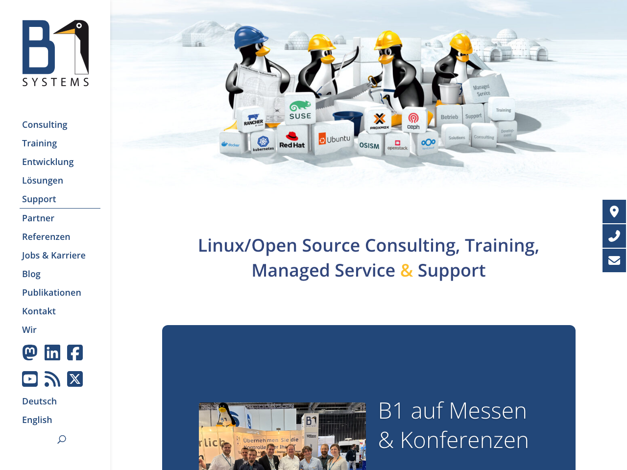 B1 Systems GmbH screenshot