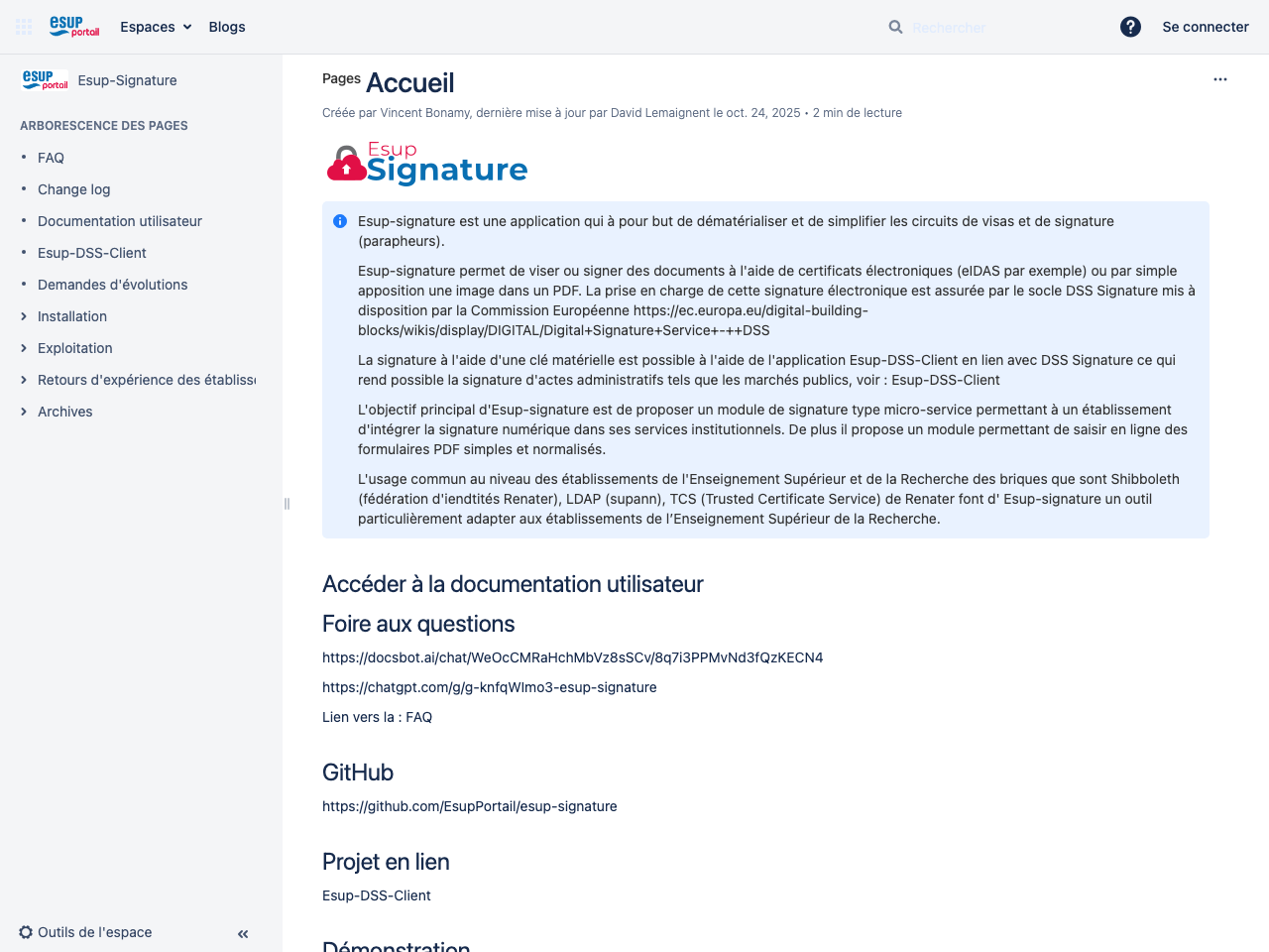 Esup-Signature screenshot