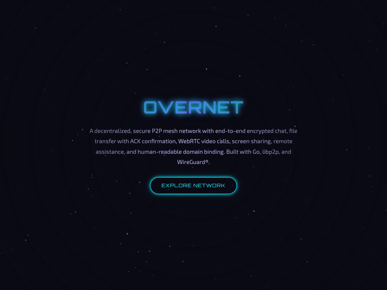 Overnet screenshot