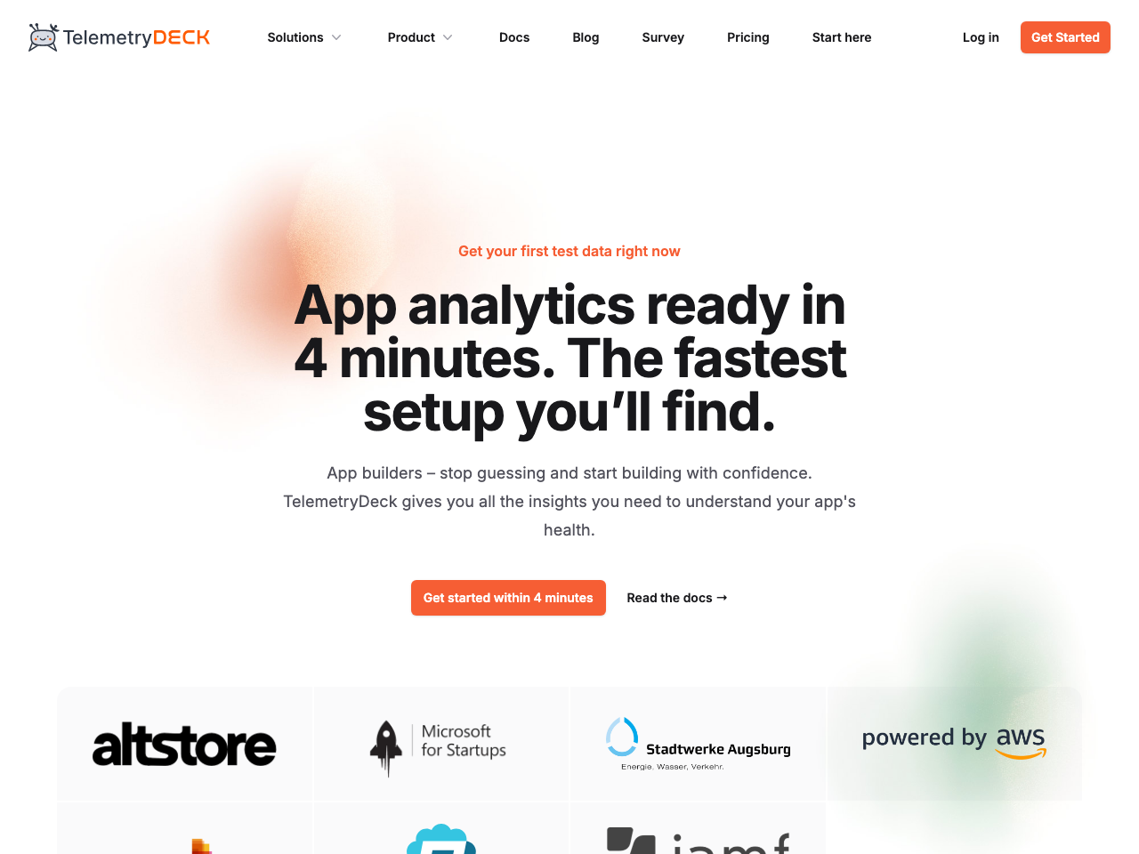 TelemetryDeck screenshot