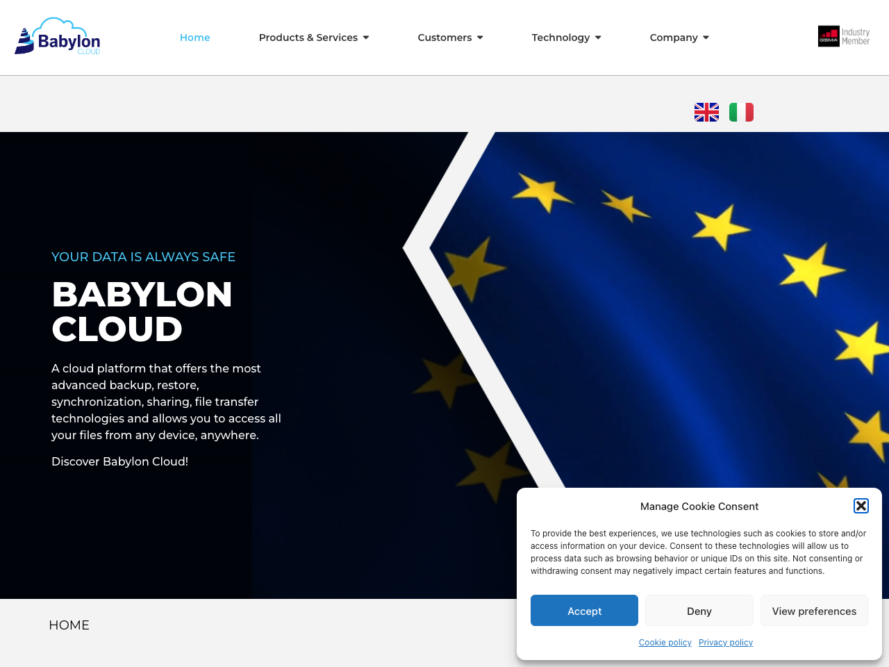 Babylon Cloud screenshot