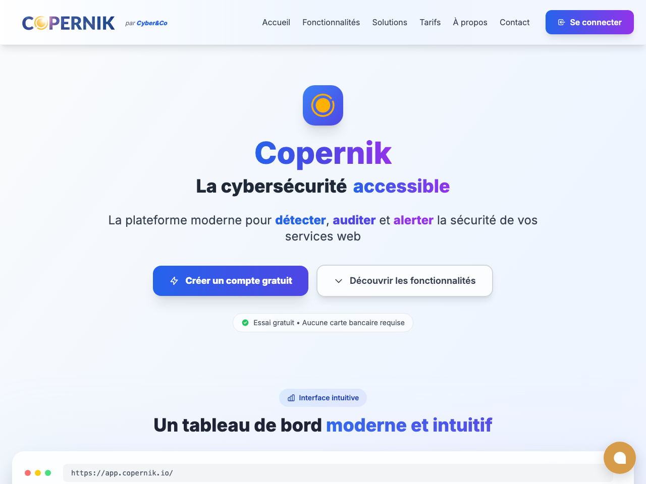 Copernik screenshot
