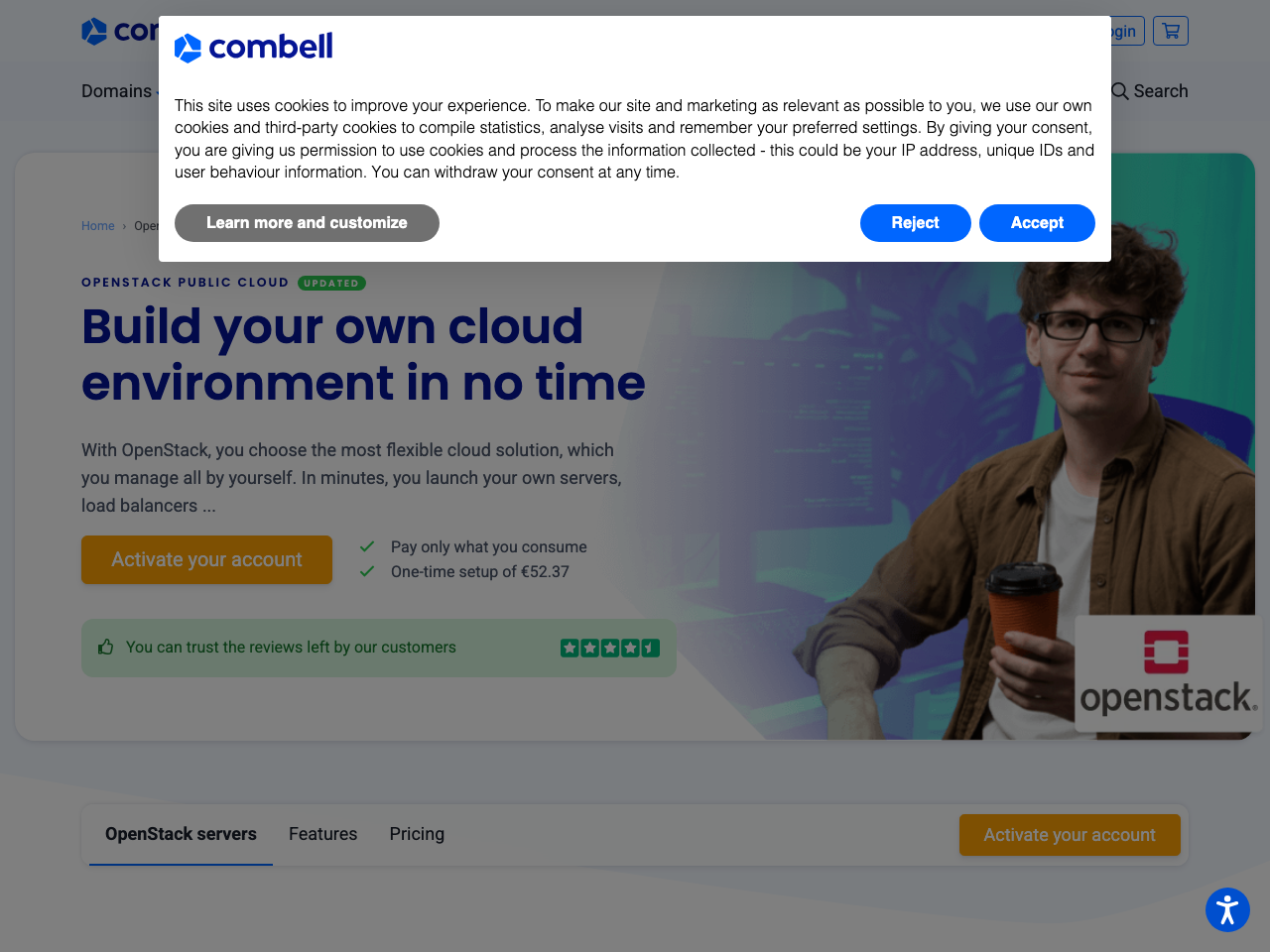 Combell Cloud screenshot
