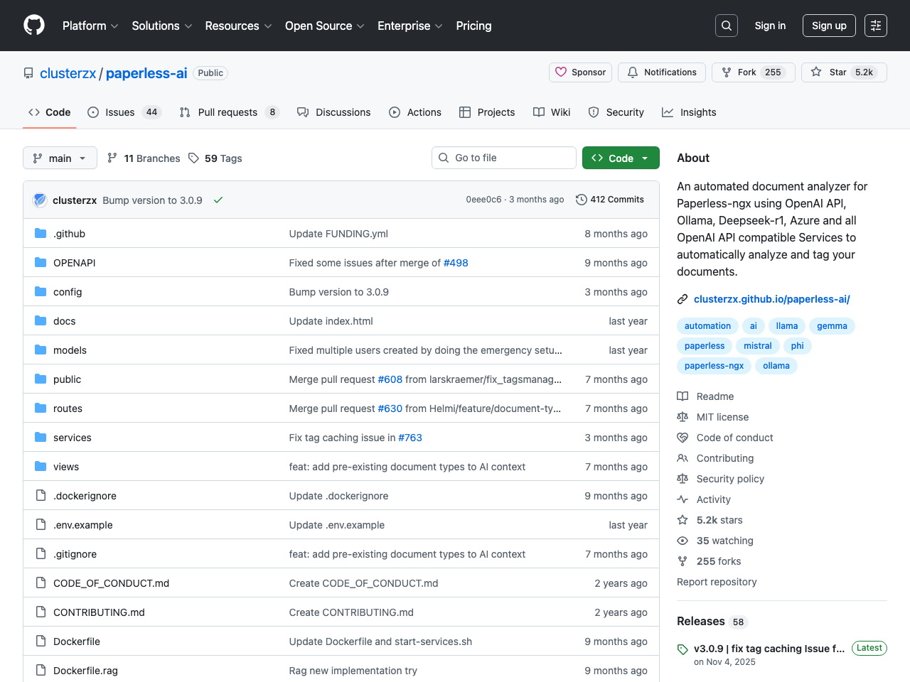 Paperless-AI screenshot