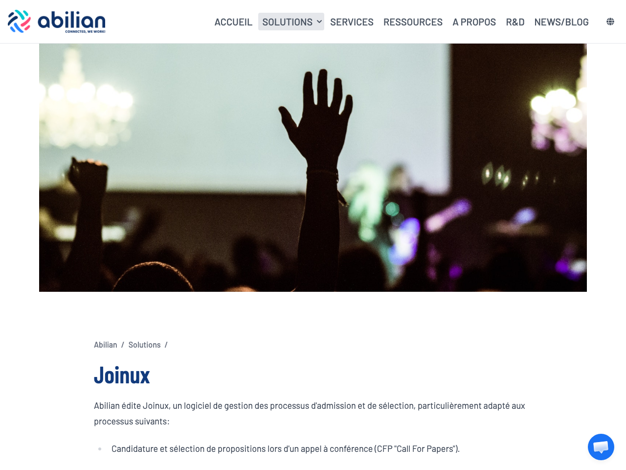 Abilian Joinux screenshot