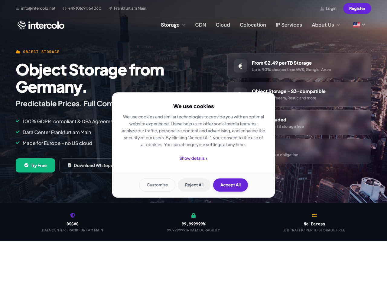 Intercolo screenshot