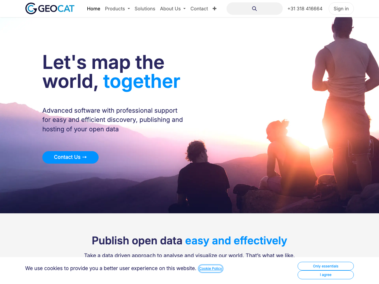 GeoCat Live screenshot