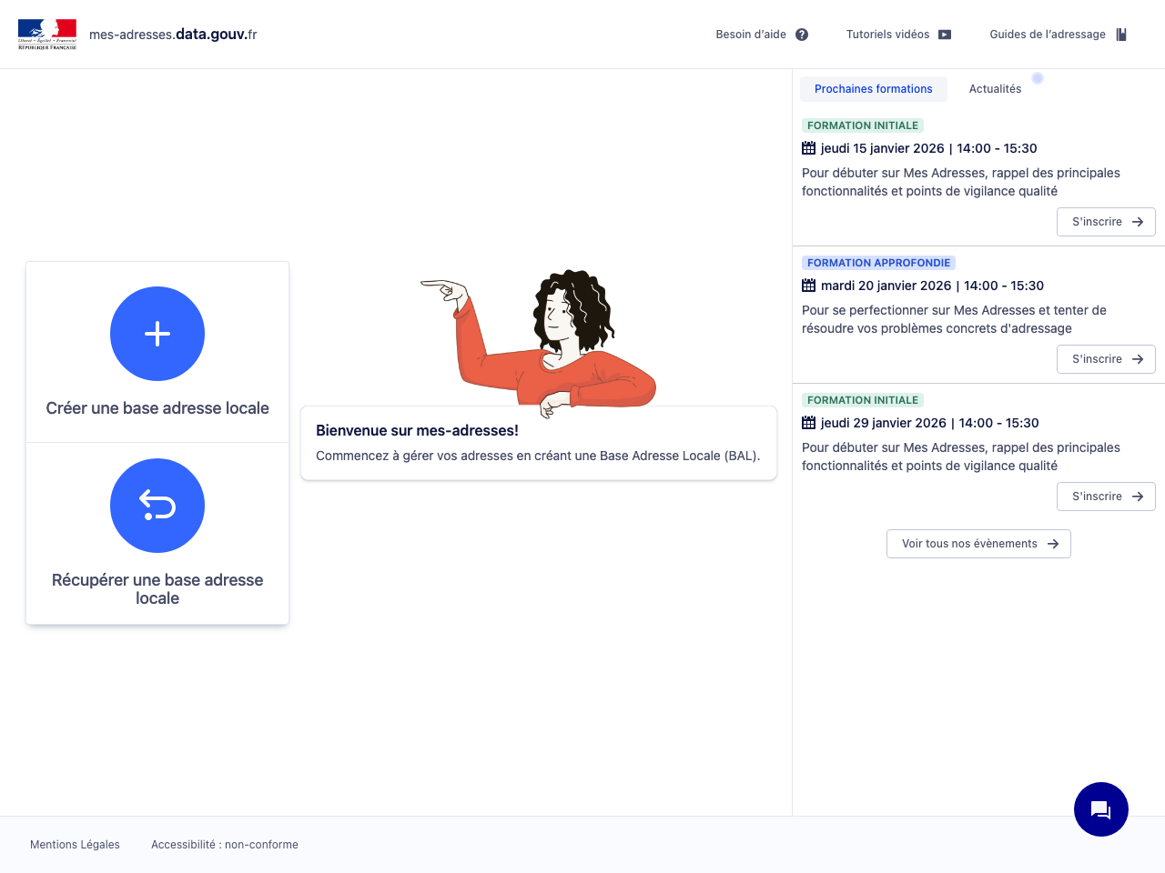 Mes Adresses screenshot