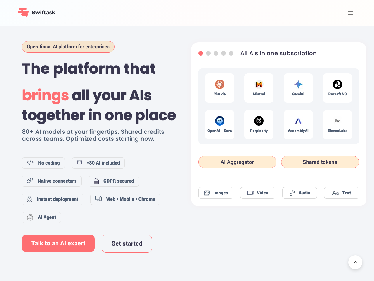 Swiftask Technology screenshot