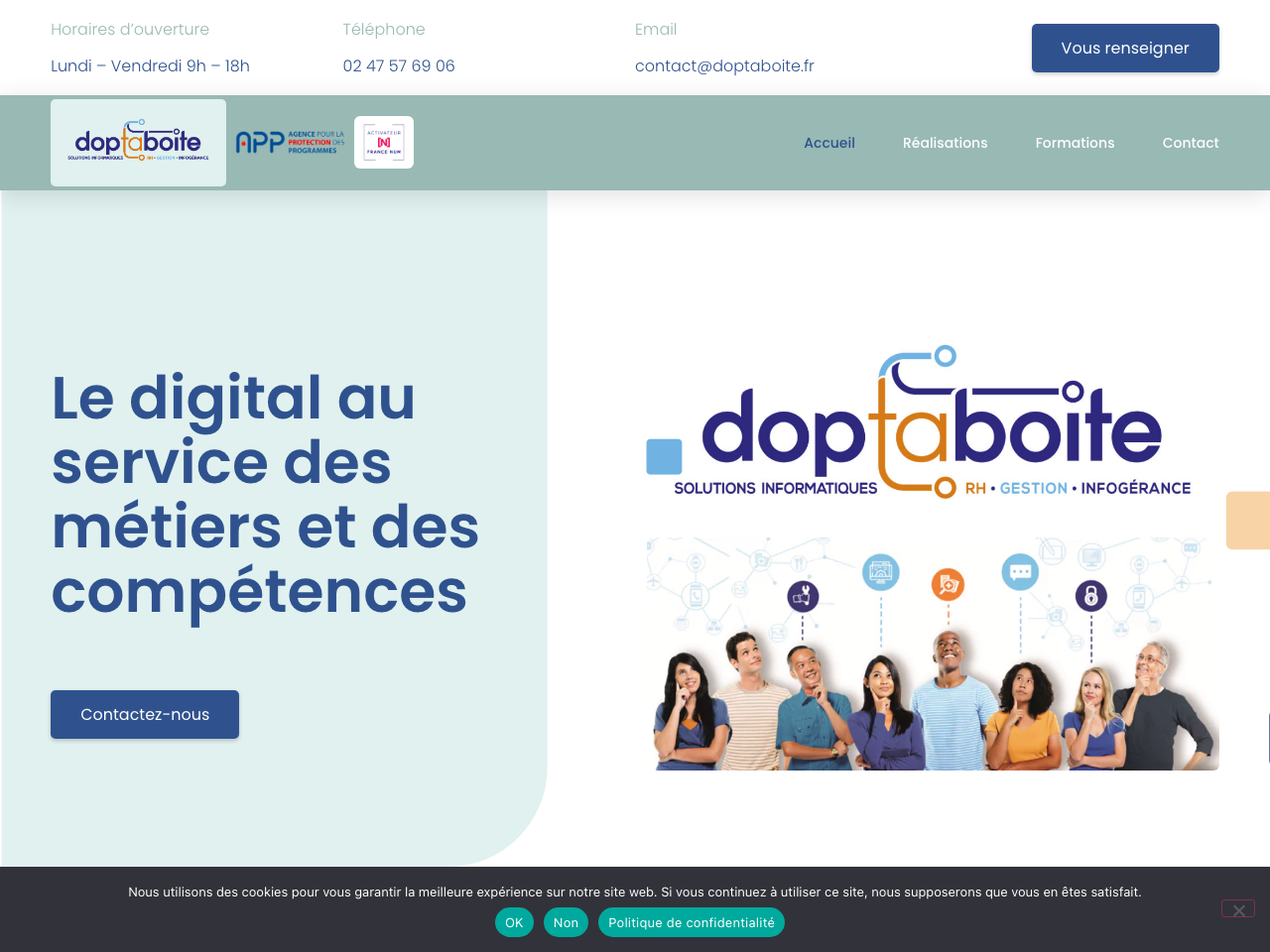 SARL DopTaBoite screenshot