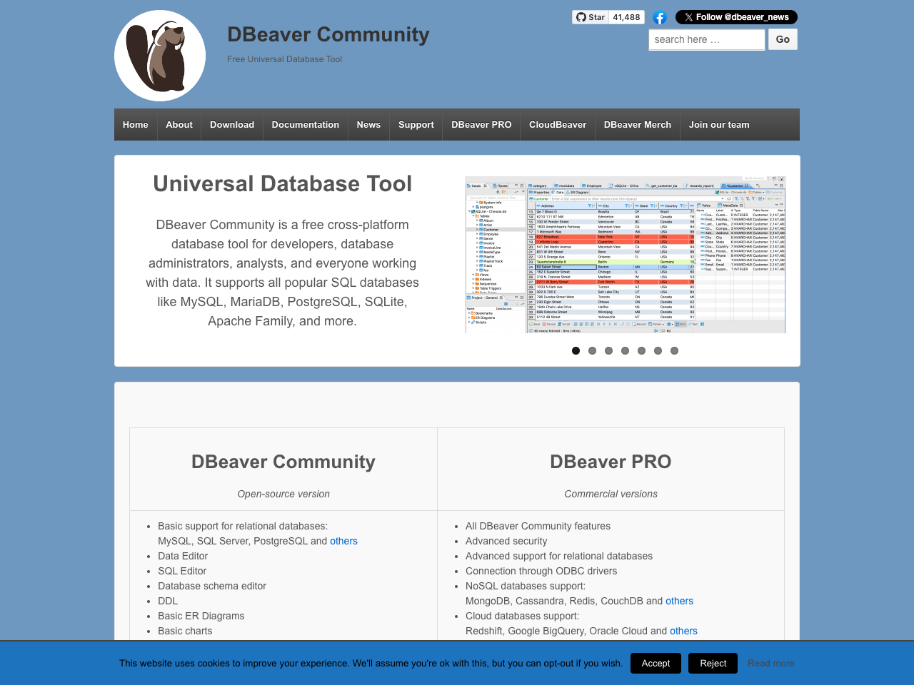 DBeaver screenshot