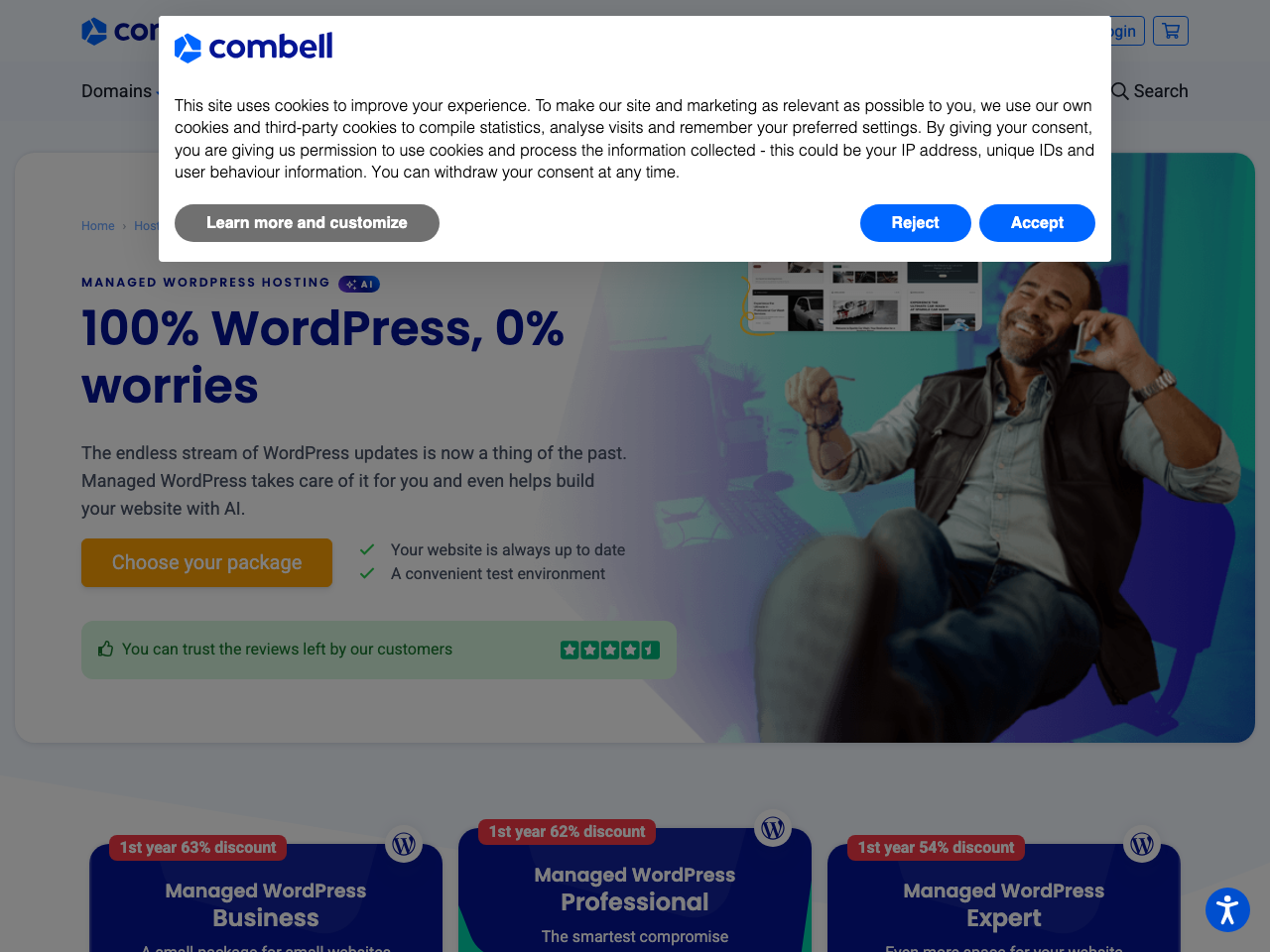 Combell WordPress screenshot