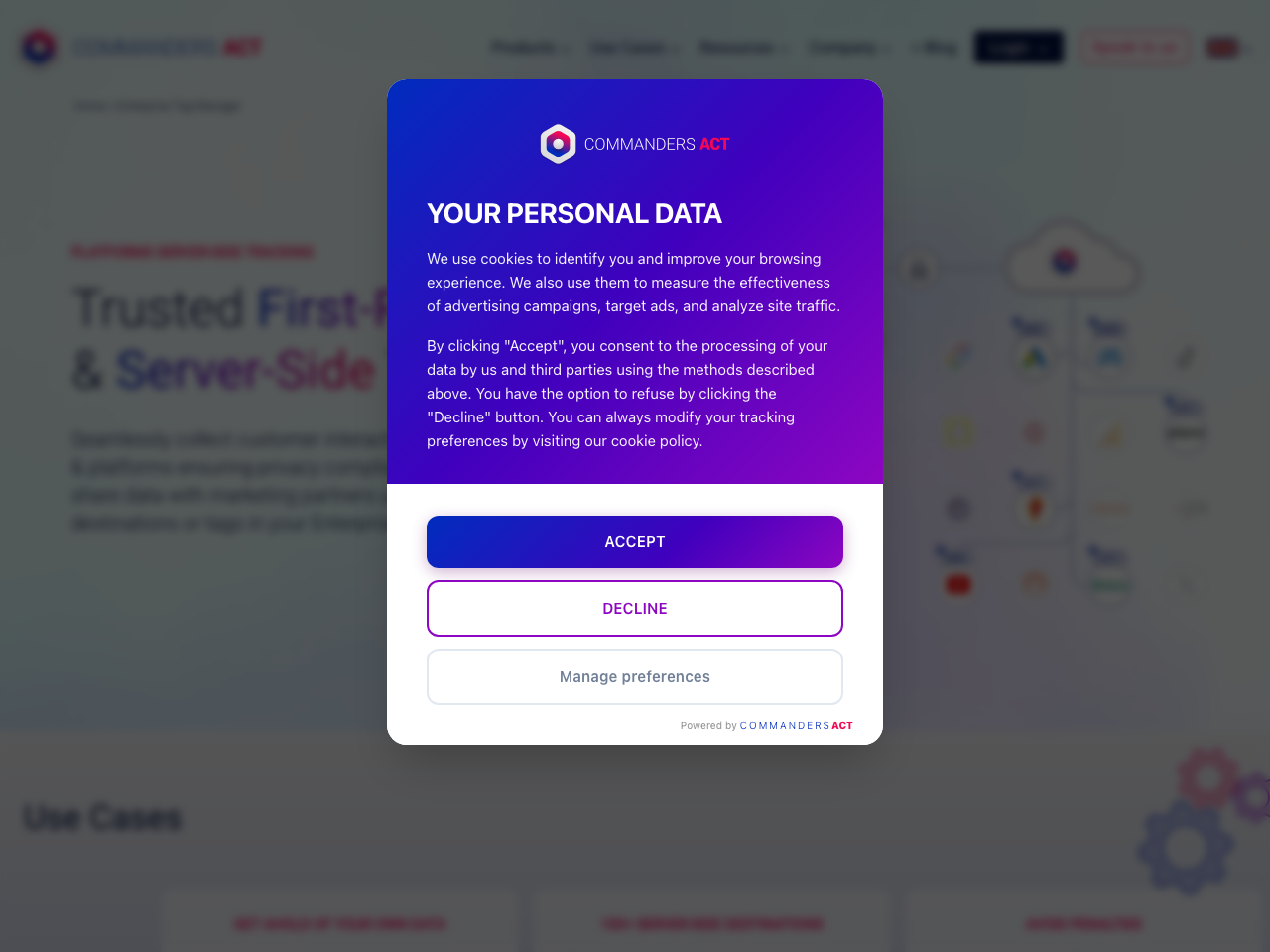 Commanders Act - TagCommander screenshot