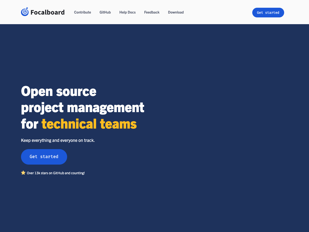 Focalboard screenshot