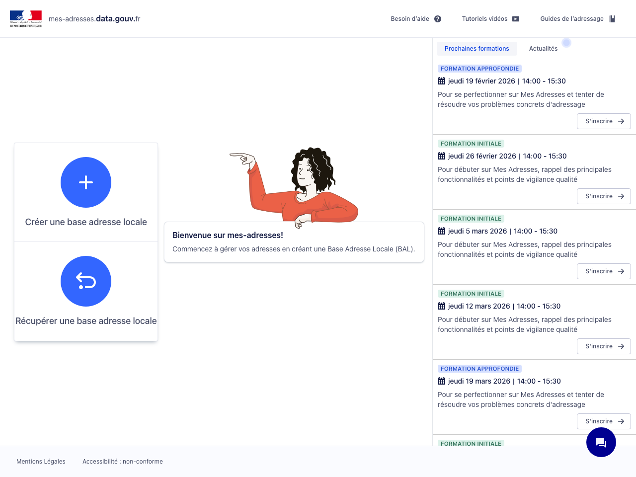 Mes Adresses screenshot