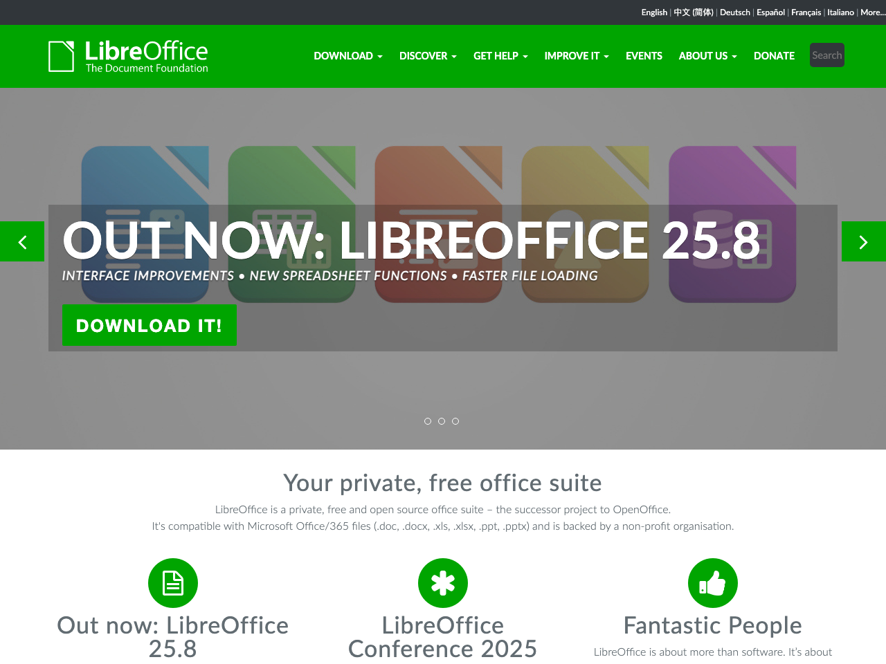LibreOffice screenshot