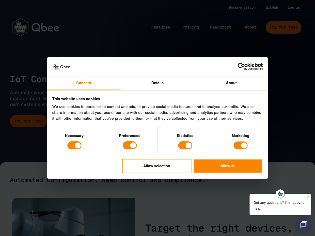 IoT Device Management screenshot